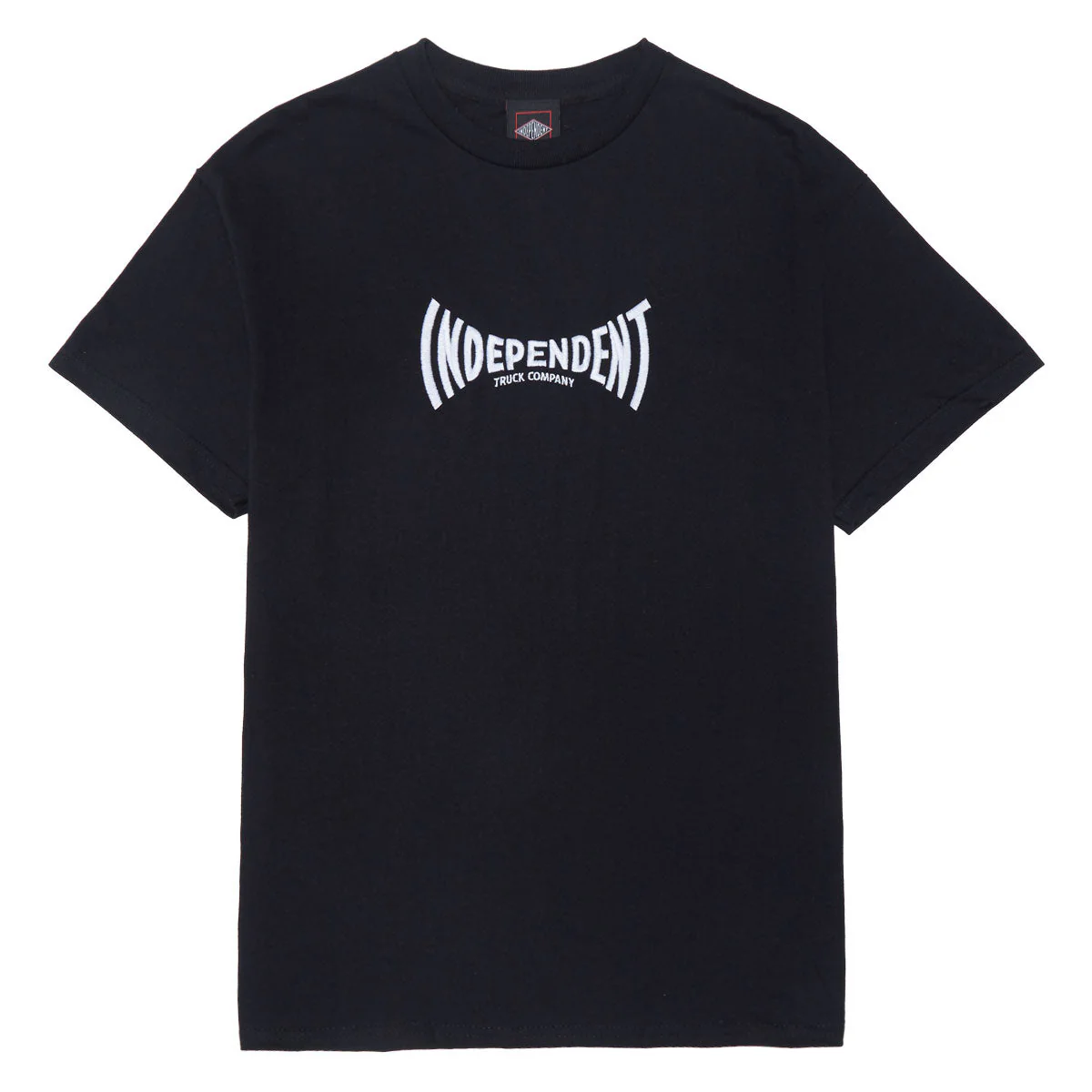 Independent Embroidered Span T-Shirt - Black