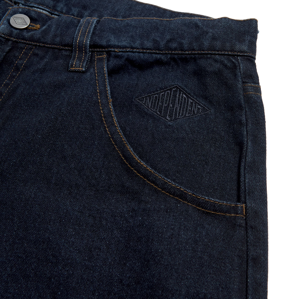 Independent Free On The Streets Denim Shorts - Dark Indigo - Image 4
