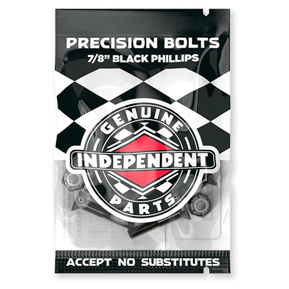 Independent Genuine Parts Phillips Hardware - Black - 7/8"