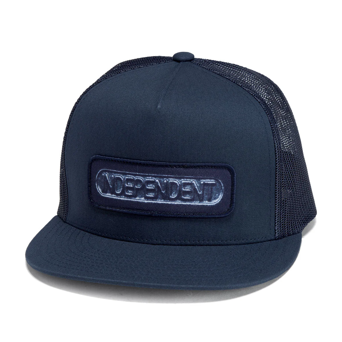 Independent Sand Cast Snapback Hat - Navy