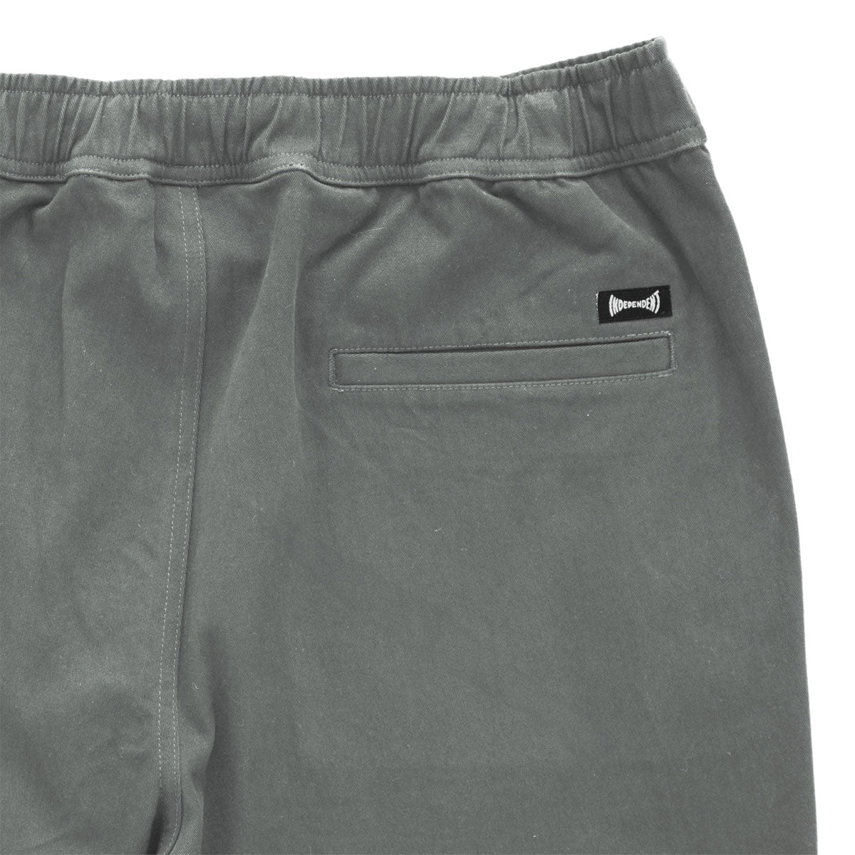 Independent Span Elastic Waist Pants - Slate - Image 4