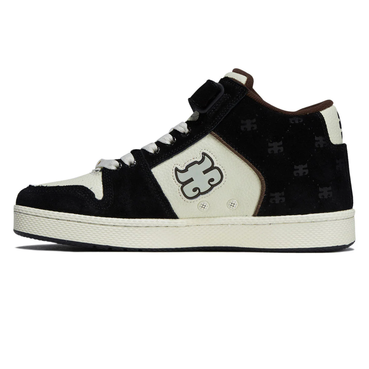 IPath Grasshopper Shoes - Black Suede/Cream - Image 2