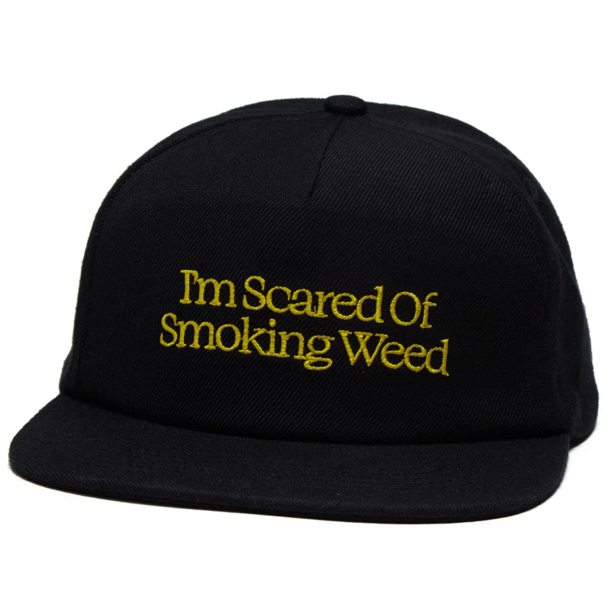 Jacuzzi Unlimited Scared of Smoking Weed Hat - Black