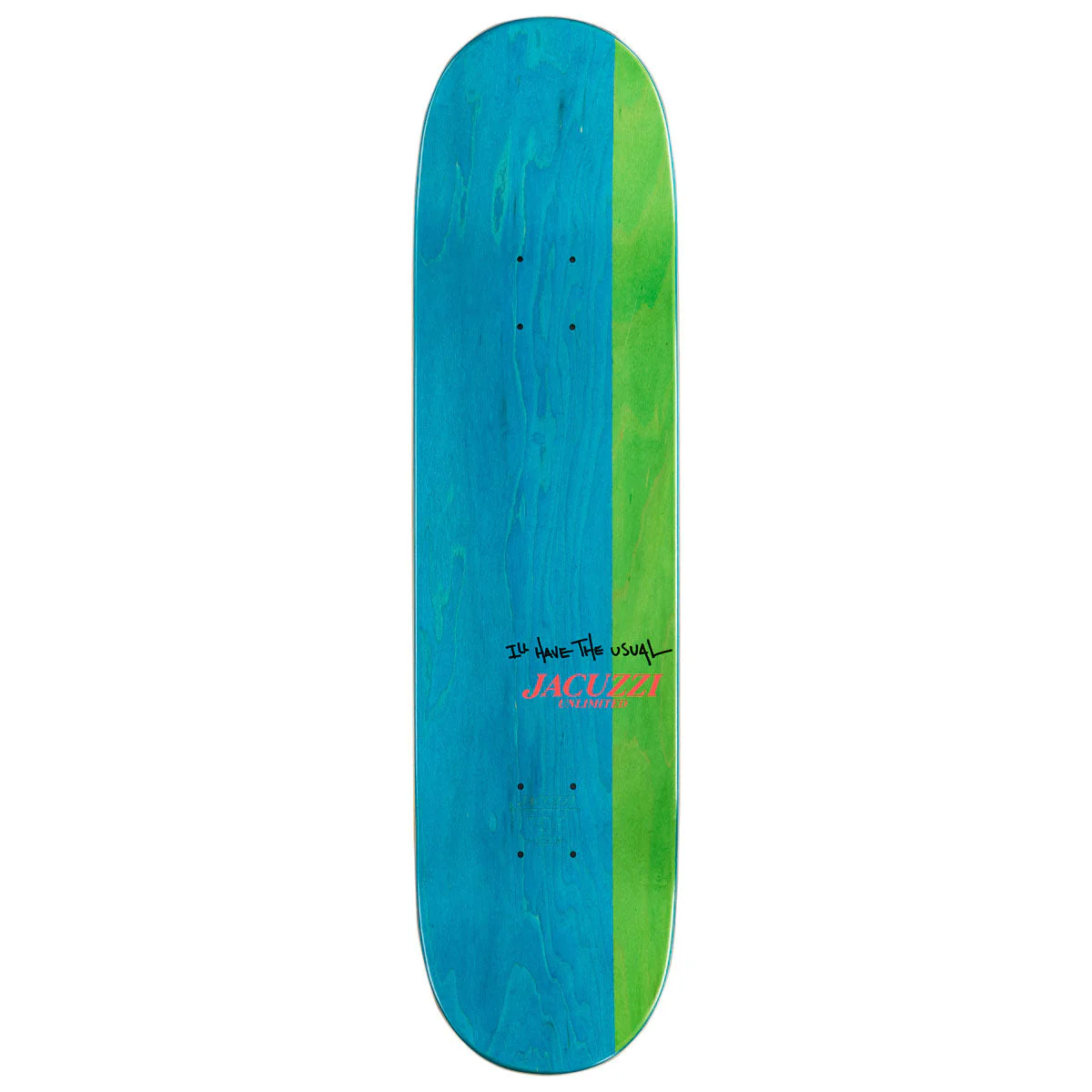 Jacuzzi Unlimited Cawell Berry Gunner EX7 Skateboard Deck - 8.25" - Image 2