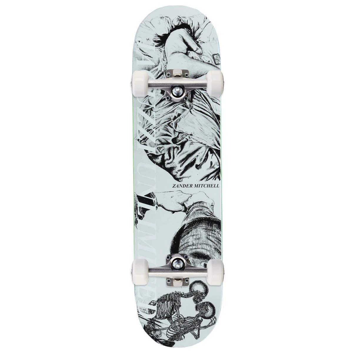 Jacuzzi Unlimited Zander Mitchell Sleeper EX7 Skateboard Complete - 8.50"