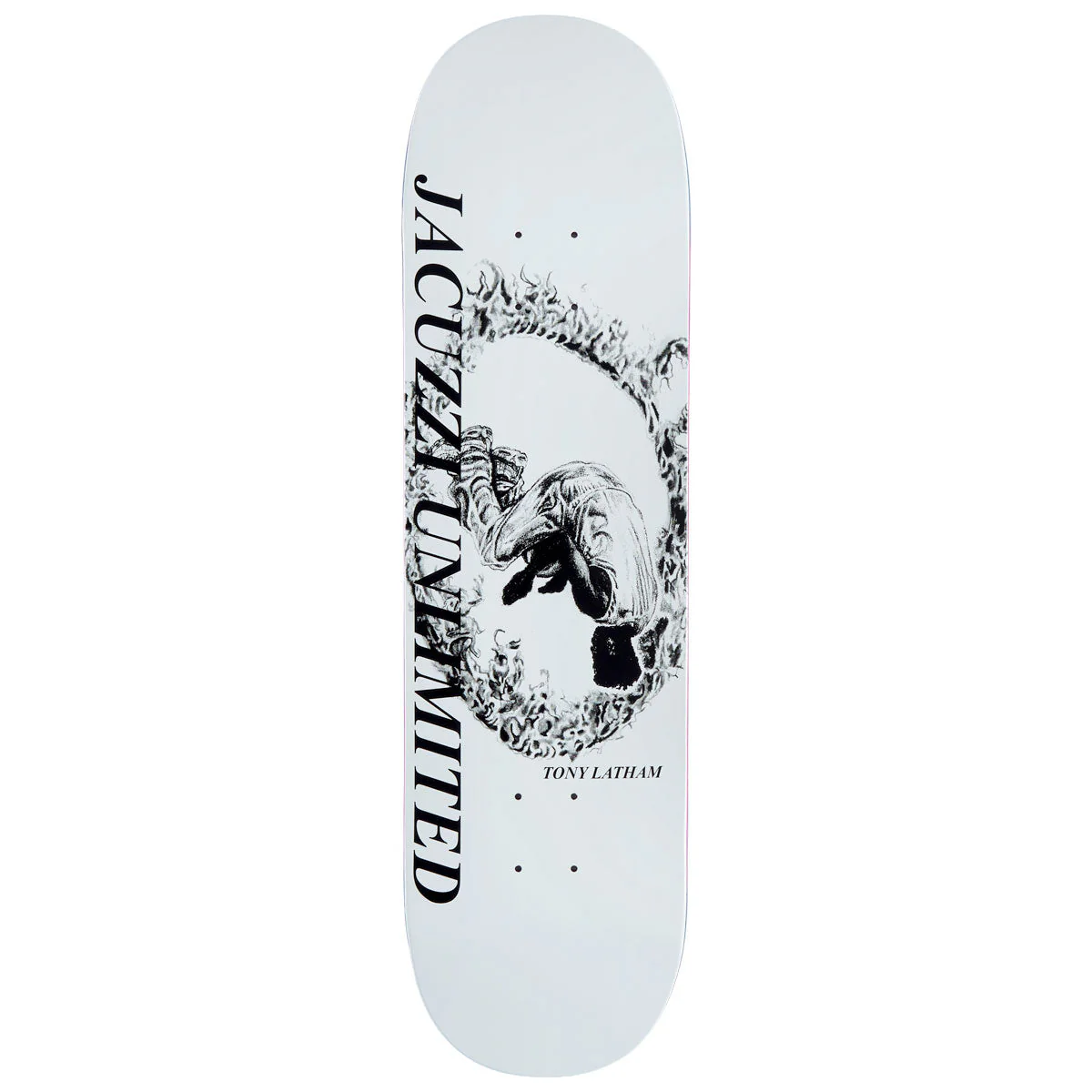 Jacuzzi Unlimited Tony Latham Ring of Fire EX7 Skateboard Deck - 8.50"