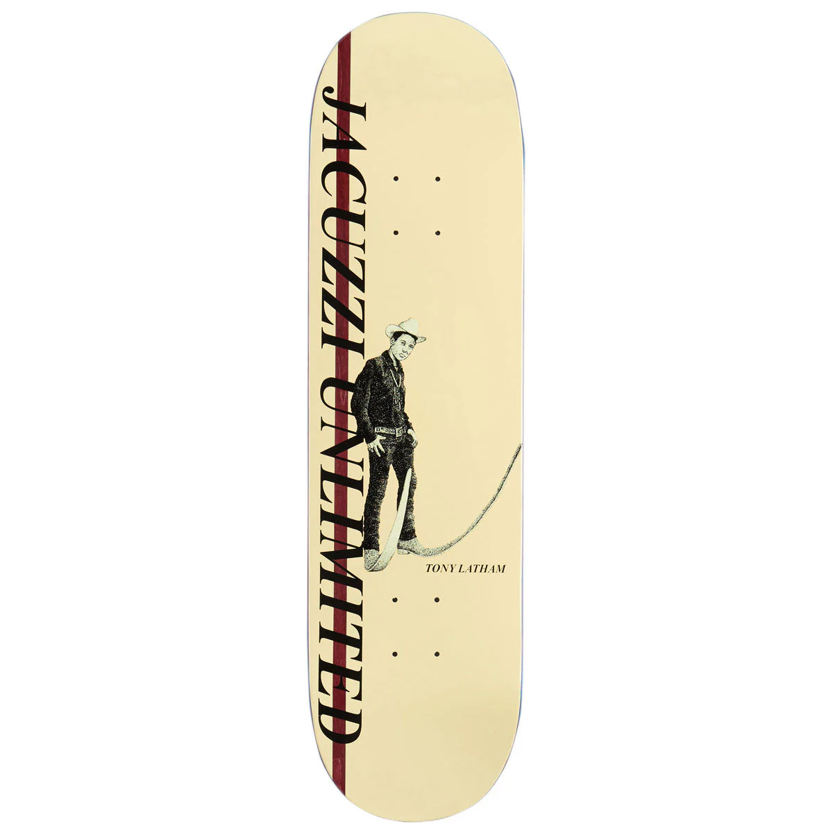 Jacuzzi Unlimited Tony Latham Boots EX7 Skateboard Deck - Natural - 8.50