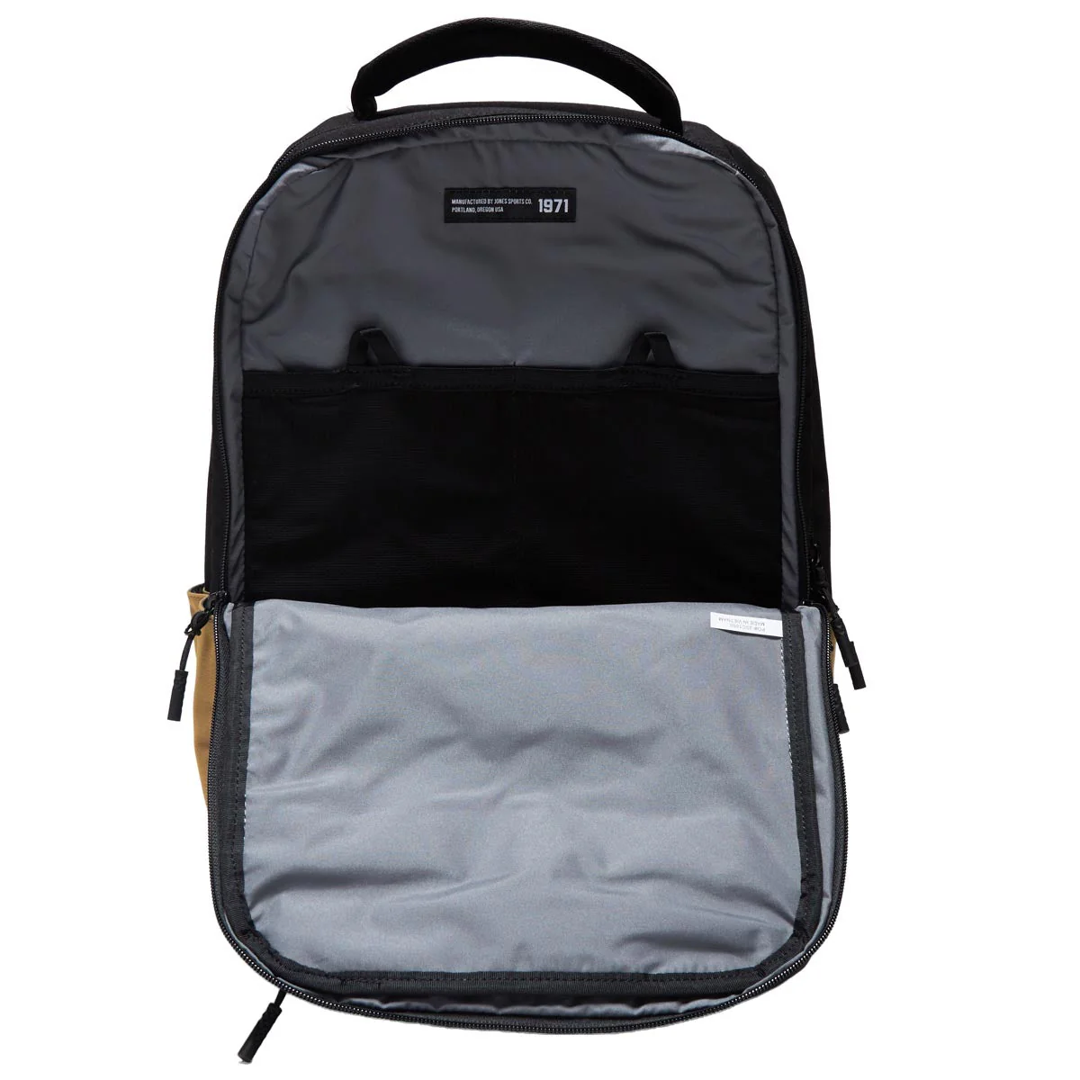 Jones A2 Backpack - Black/Wheat - Image 4