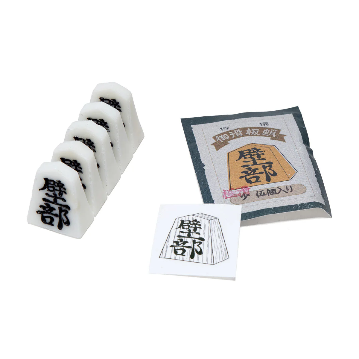 Kabeb X-Slick 5 Pack Mini Skate Wax - White - Image 2