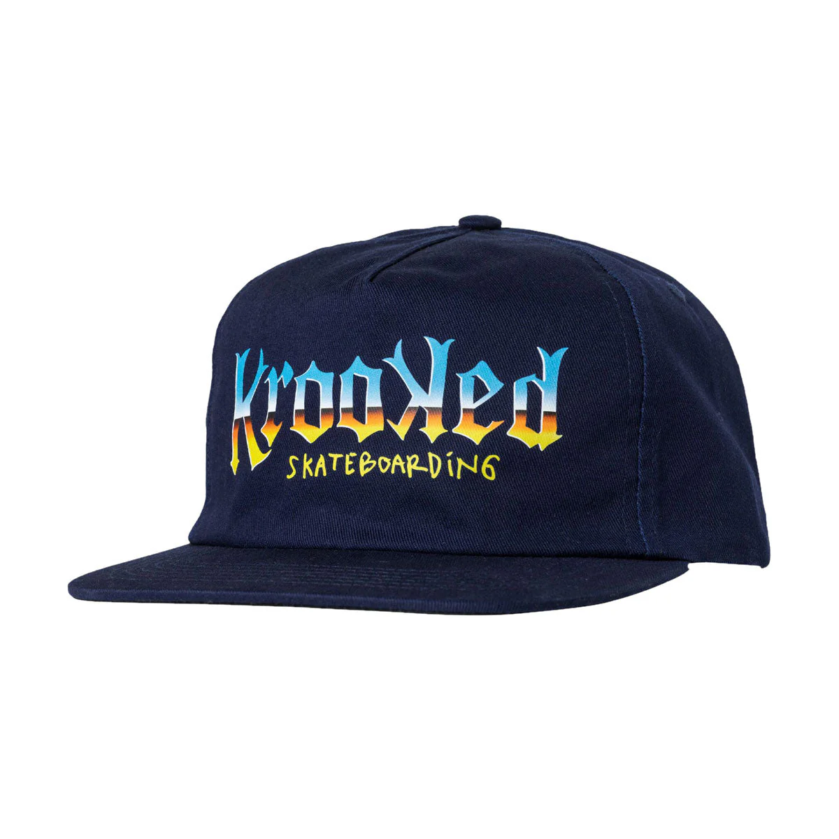 Krooked Chrome Zone Hat - Navy