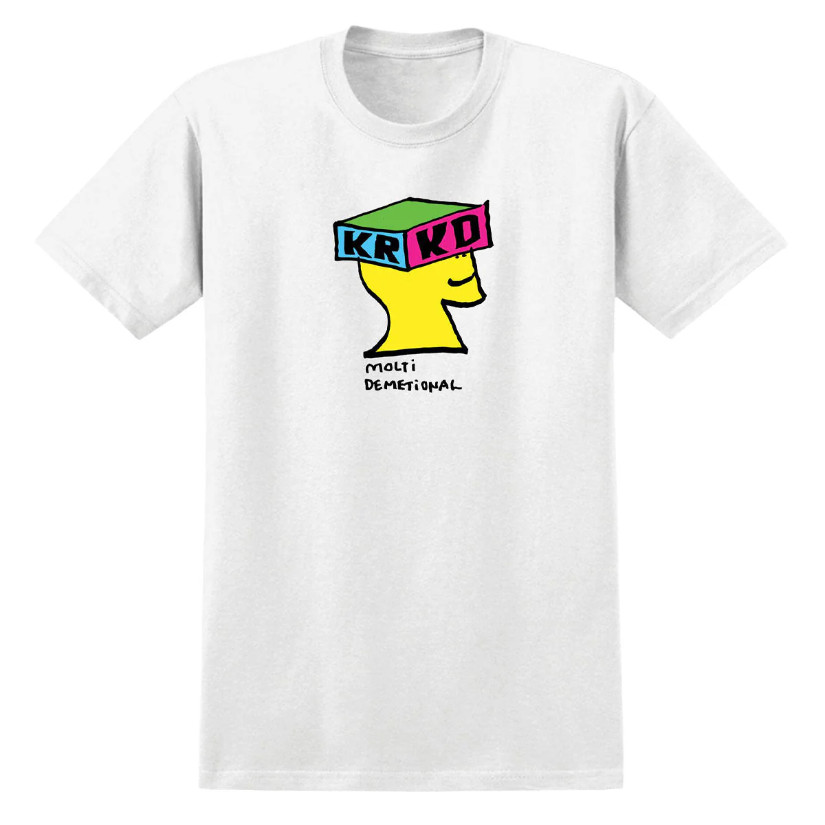 Krooked Dementional T-Shirt - White