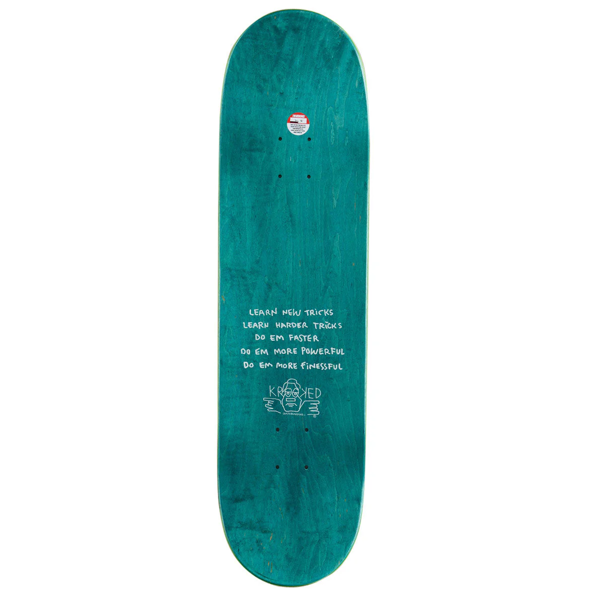 Krooked Gonz Hard2IHTT Skateboard Complete - 8.50" - Image 2