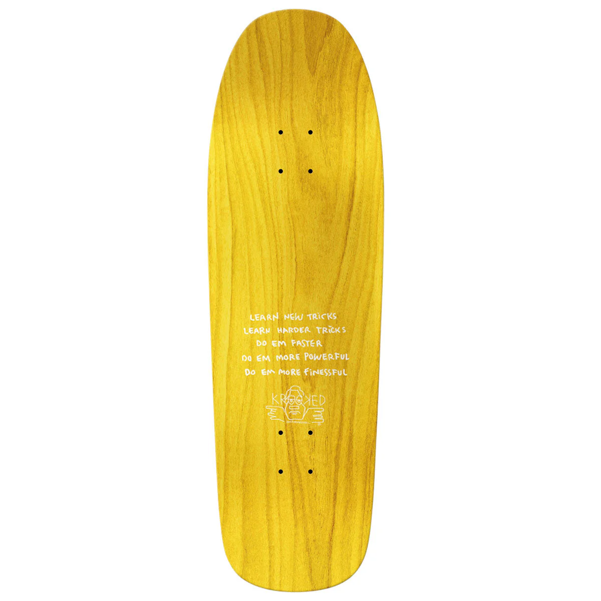 Krooked Gonz Hard2IHTT Skateboard Deck - 9.81" - Image 2