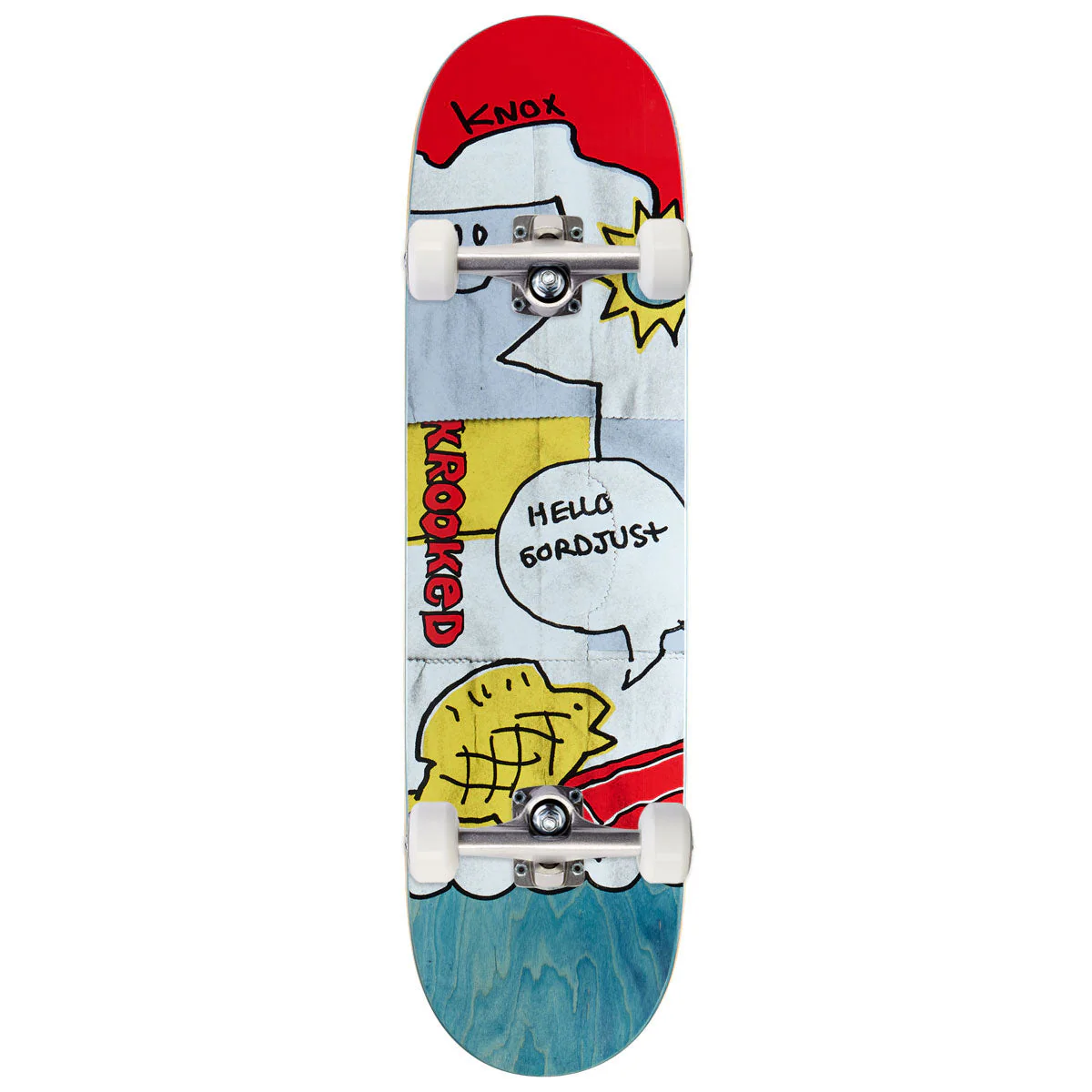 Krooked Knox Gordjust Skateboard Complete - 8.50"