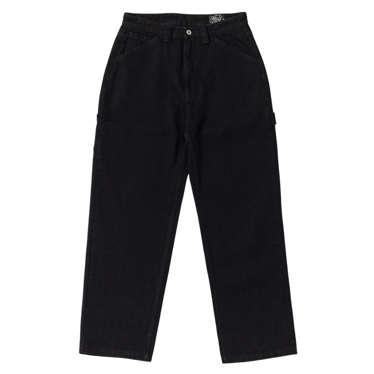 Krooked Koffin Carpenter Jeans - Black Denim