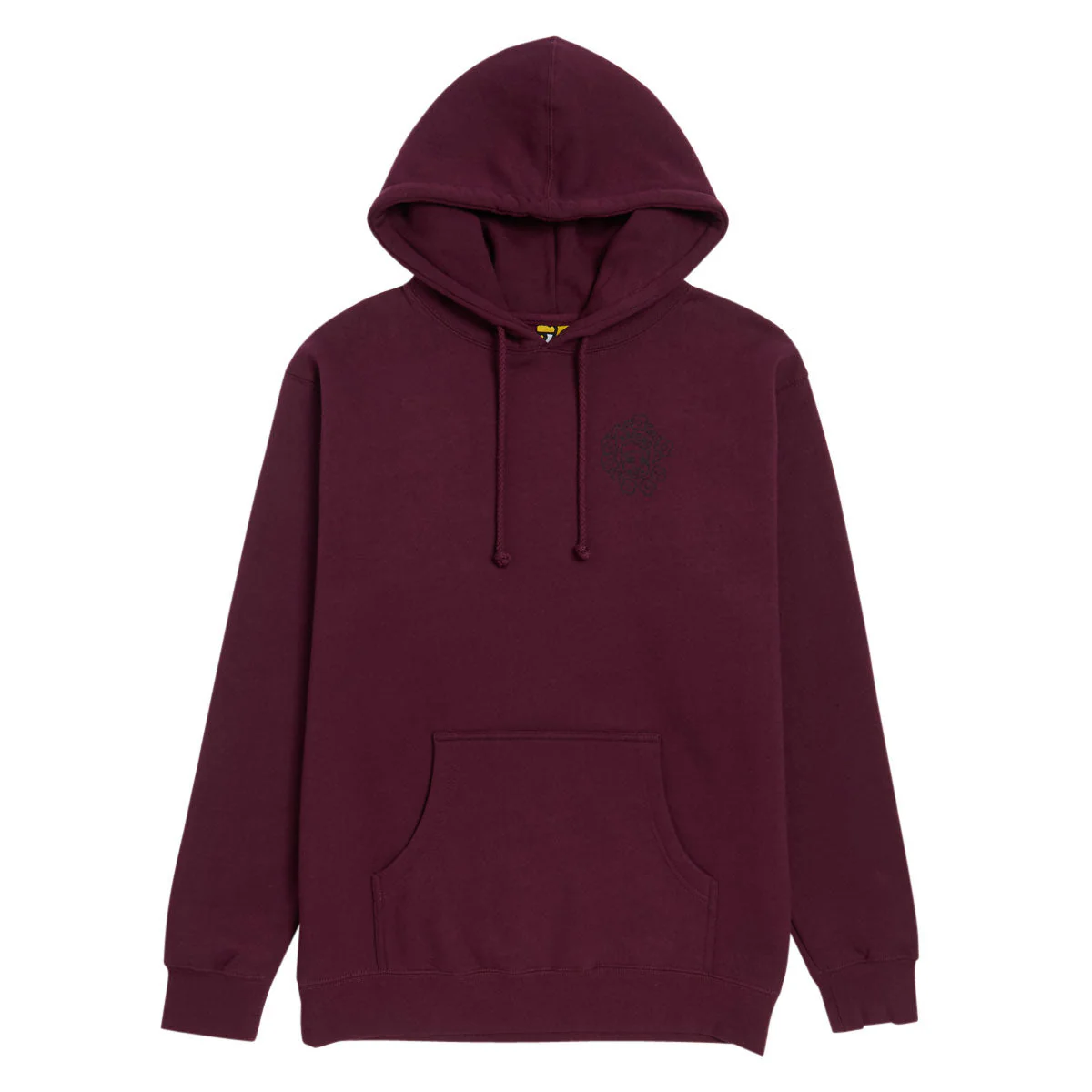 Krooked MG Hoodie - Maroon/Black/Multi Color - Image 2