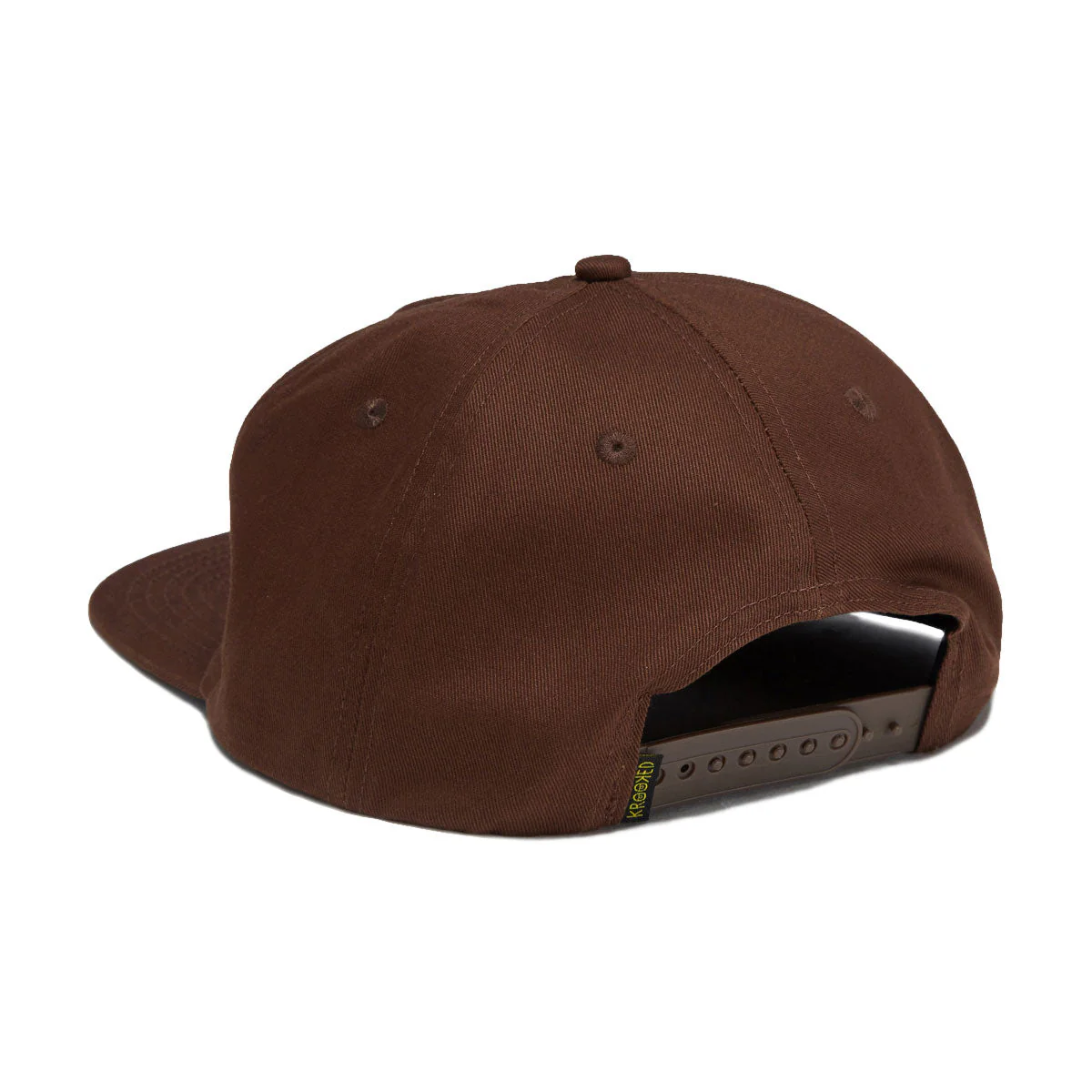 Krooked Sweatpants Redux Snapback Hat - Brown - Image 2