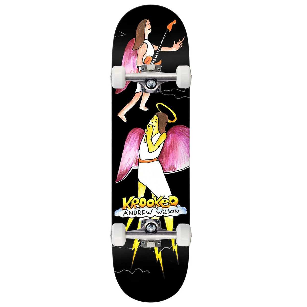 Krooked Wilson Angel True Fit Skateboard Complete - 8.25"