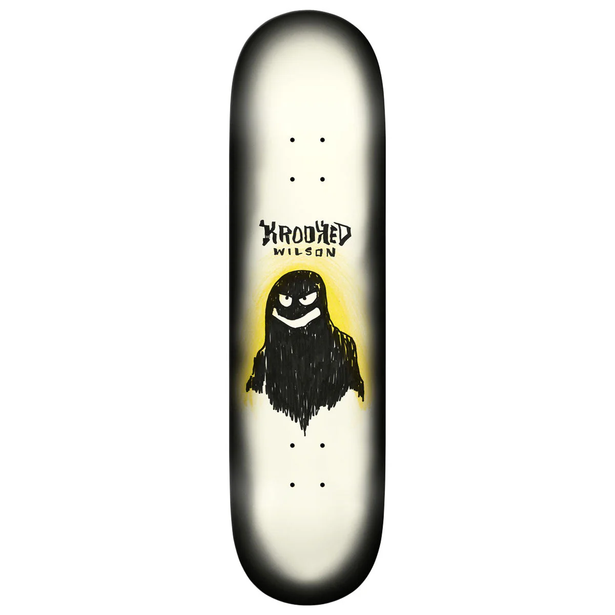 Krooked Wilson Concealed Skateboard Deck - 8.38"