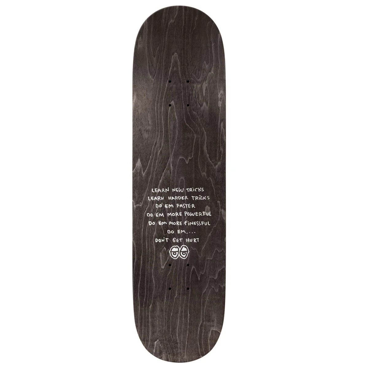 Krooked Worrest Big Foot Twin Tail Skateboard Deck - 8.75" - Image 2