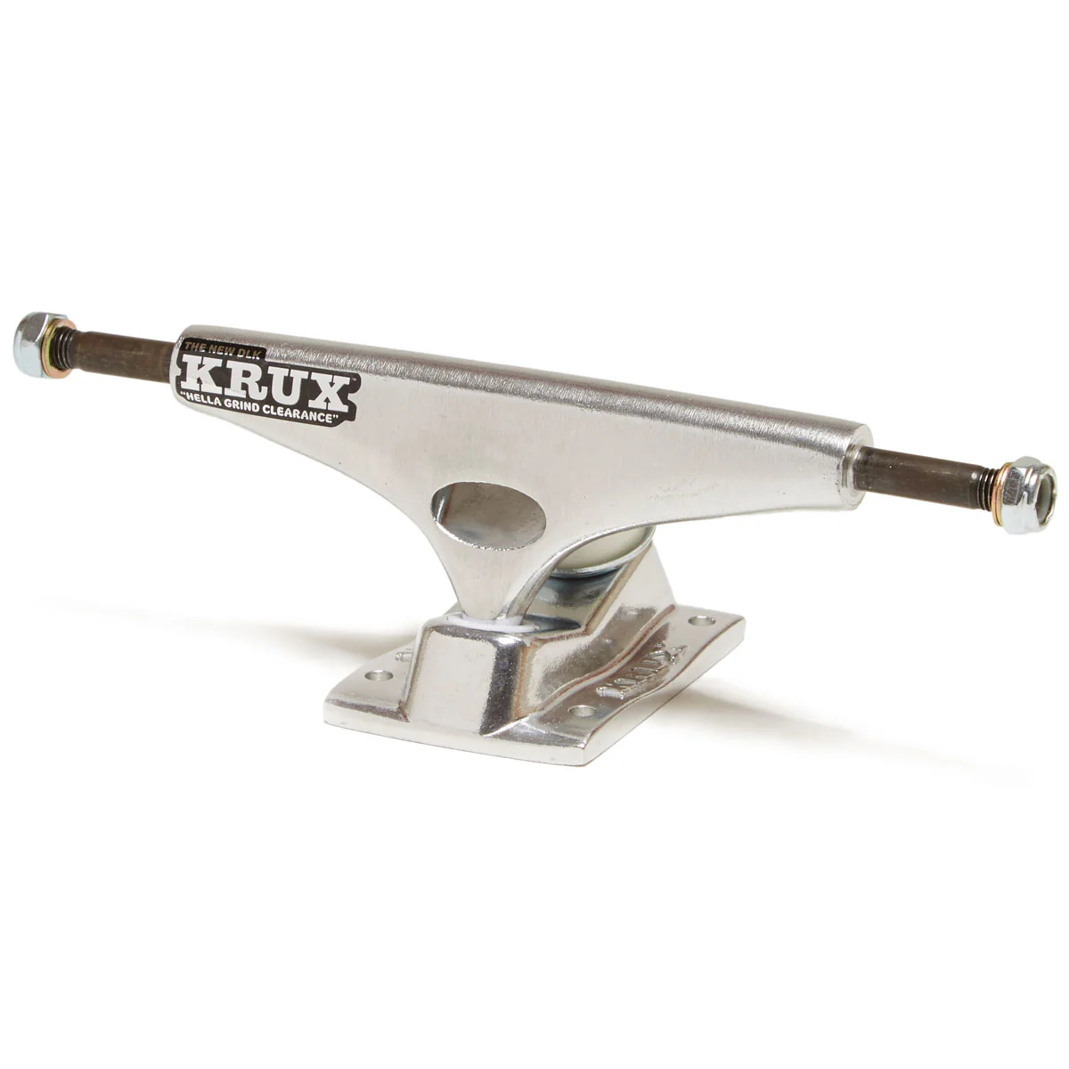 Krux K5 Polished DLK Skateboard Trucks - Silver - 7.60"