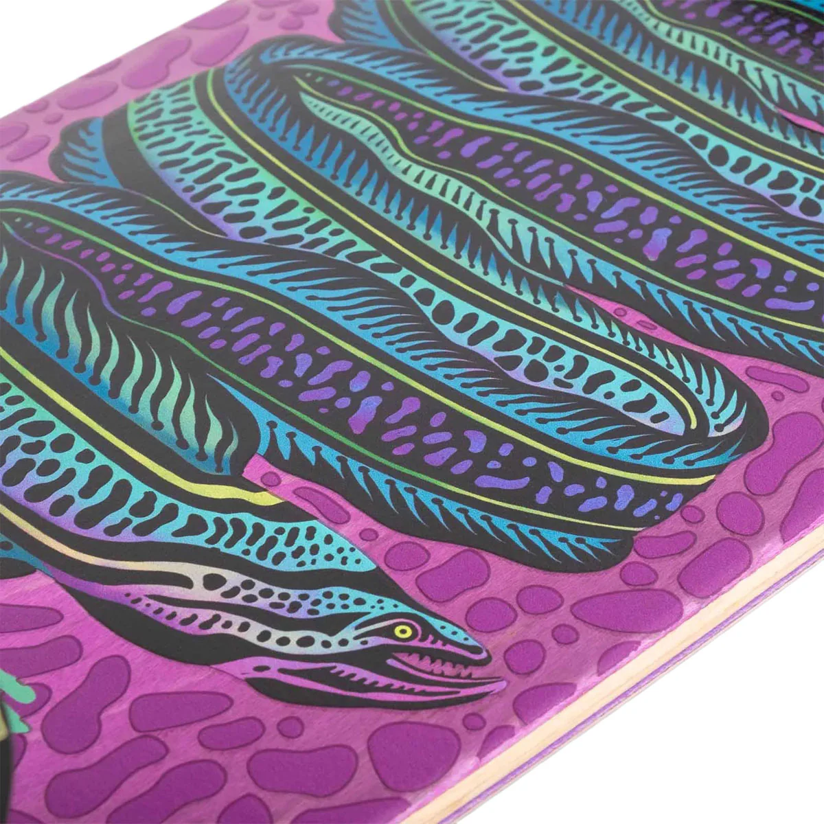 Landyachtz Dinghy Classic Fender Moray Eel Longboard Cruiser Deck - Image 3