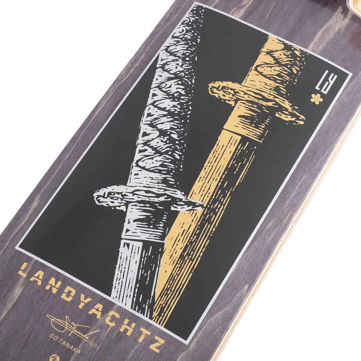 Landyachtz Katana Longboard Complete - Black - Image 3