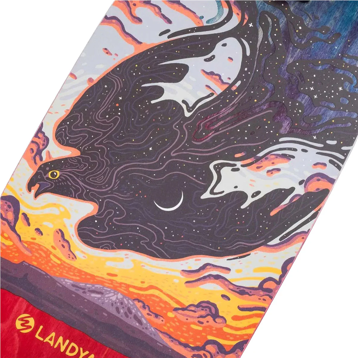 Landyachtz Tugboat Nightfall Longboard Complete - Image 4