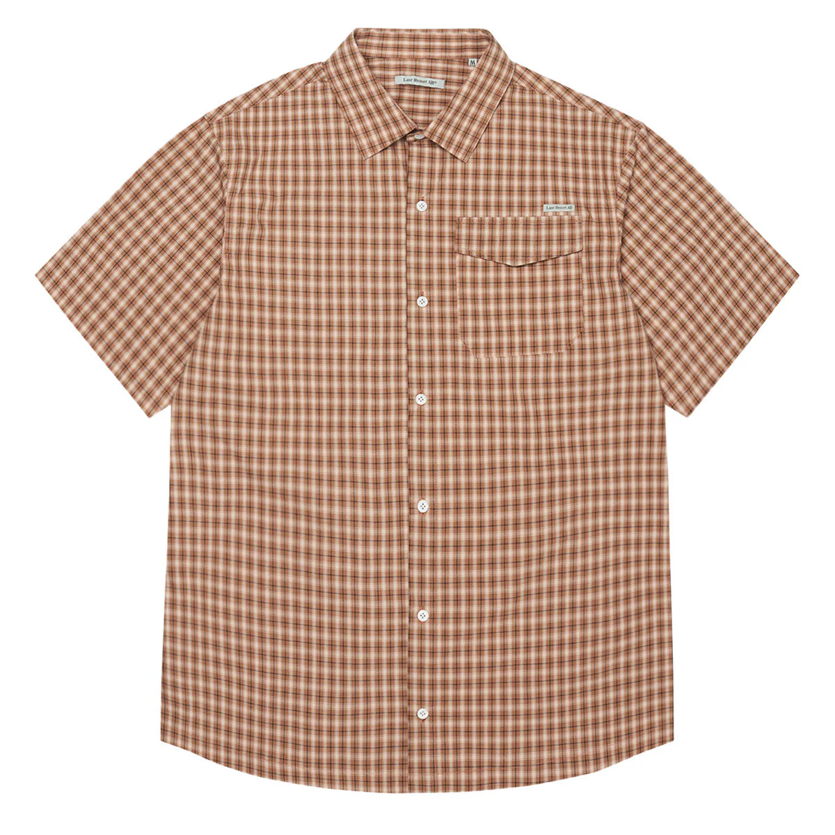 Last Resort AB Base Shirt - Caramel Check - Image 3