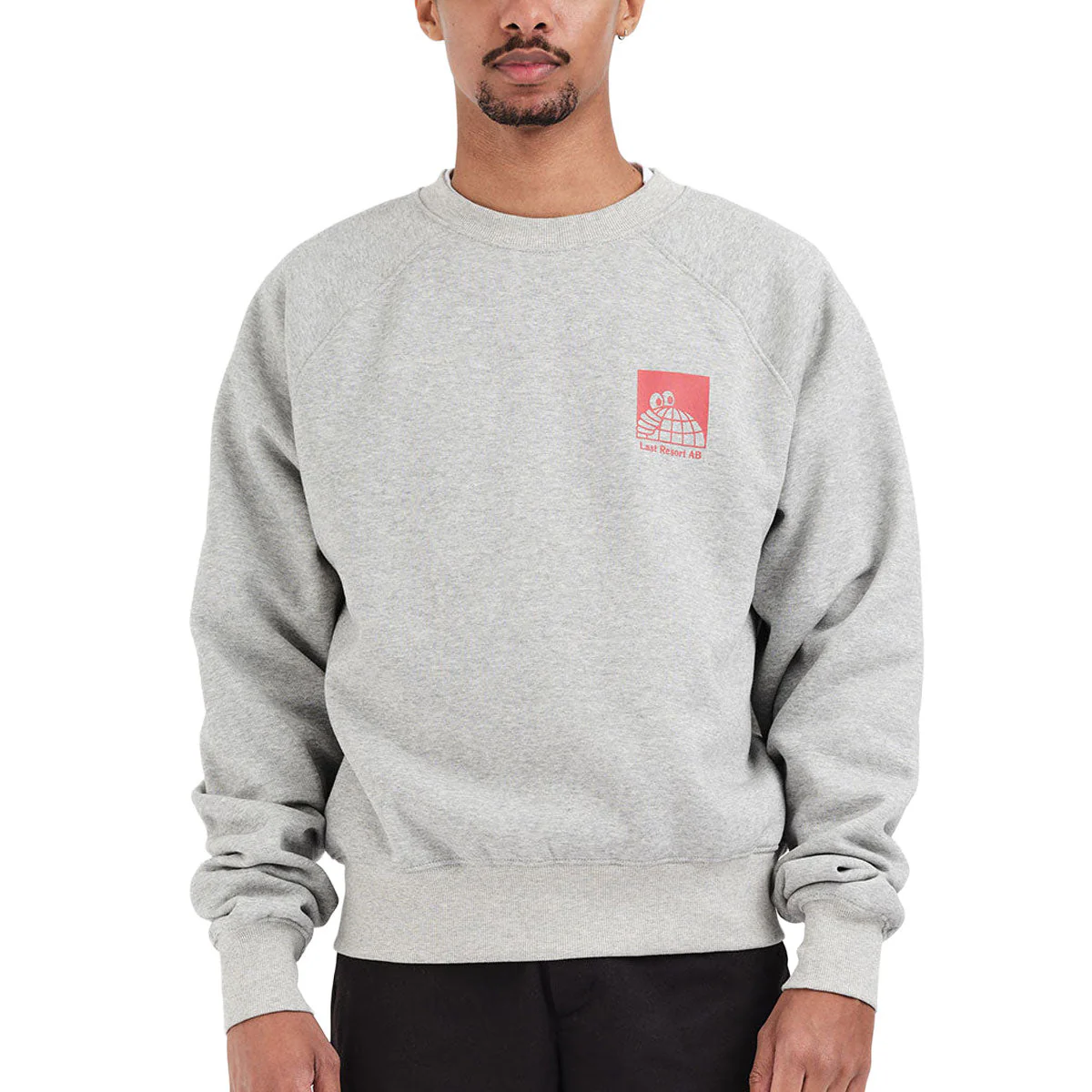 Last Resort AB Little AB Raglan Sweatshirt - Grey Melange