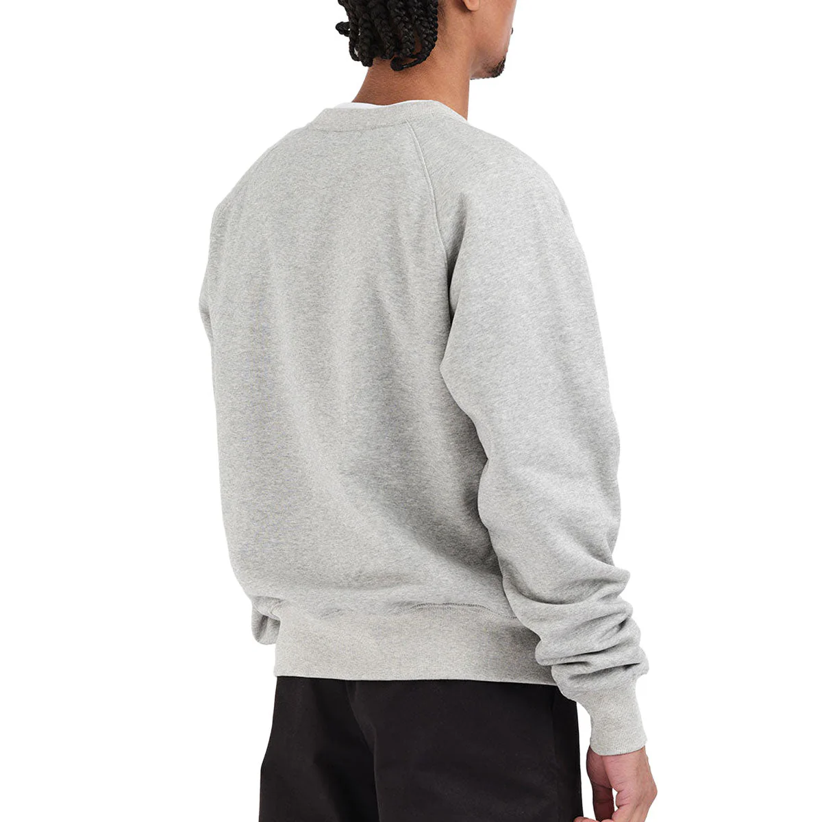 Last Resort AB Little AB Raglan Sweatshirt - Grey Melange - Image 2