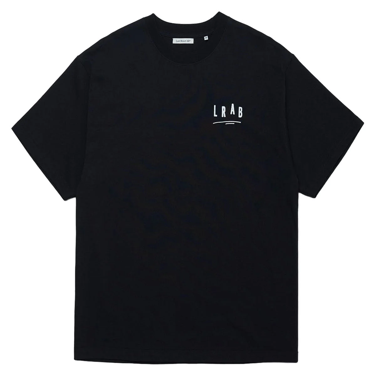 Last Resort AB Serf Cru T-Shirt - Black - Image 2