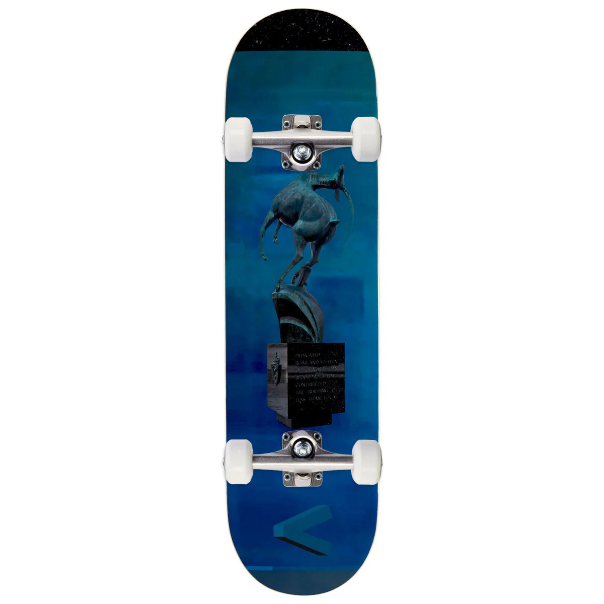 Less Than Local Austerheim x Kolnes Goat and Lion Skateboard Complete - 8.25"