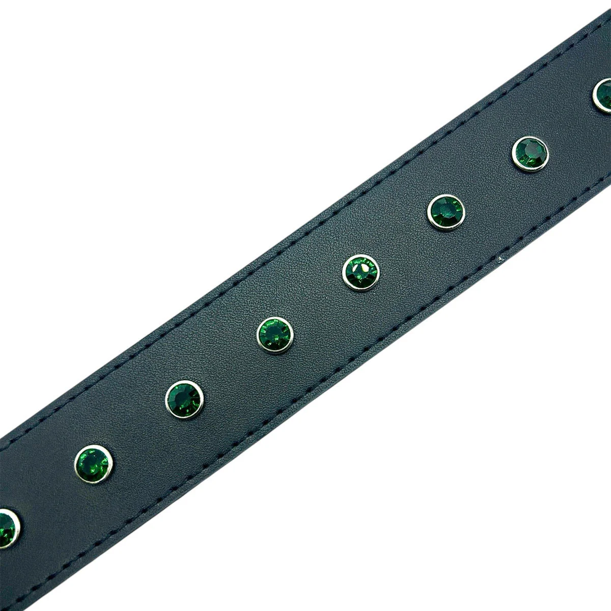 Loosey Rhinestone Belt - Black - Image 2