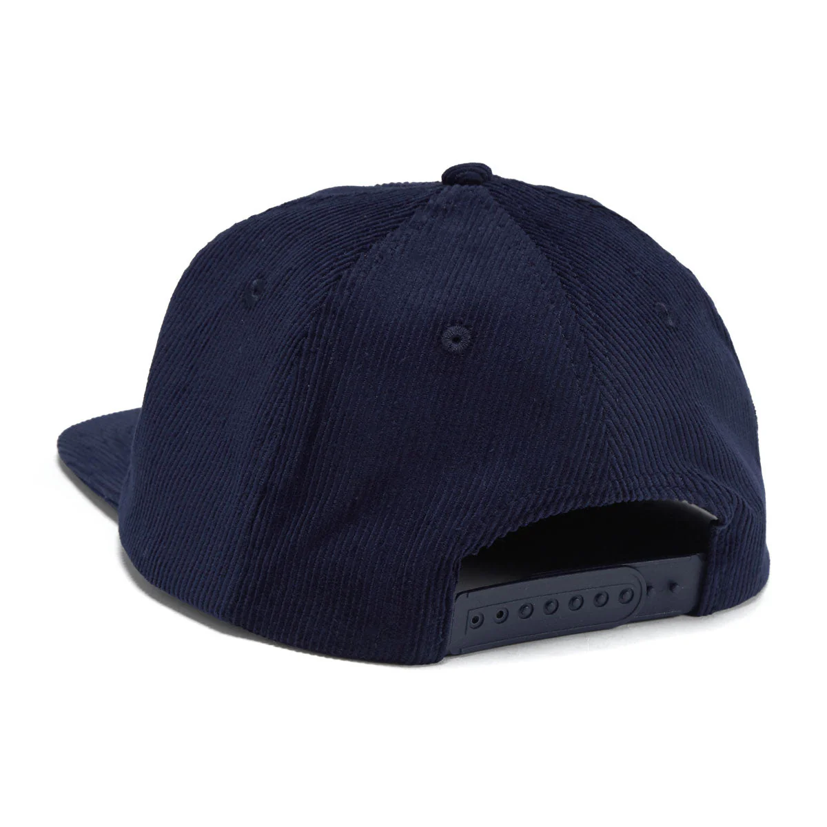 Loosey Studded Snapback Hat - Navy Corduroy - Image 2