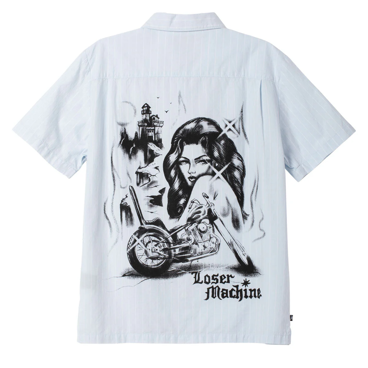 Loser Machine Attendant Shirt - Light Blue - Image 2