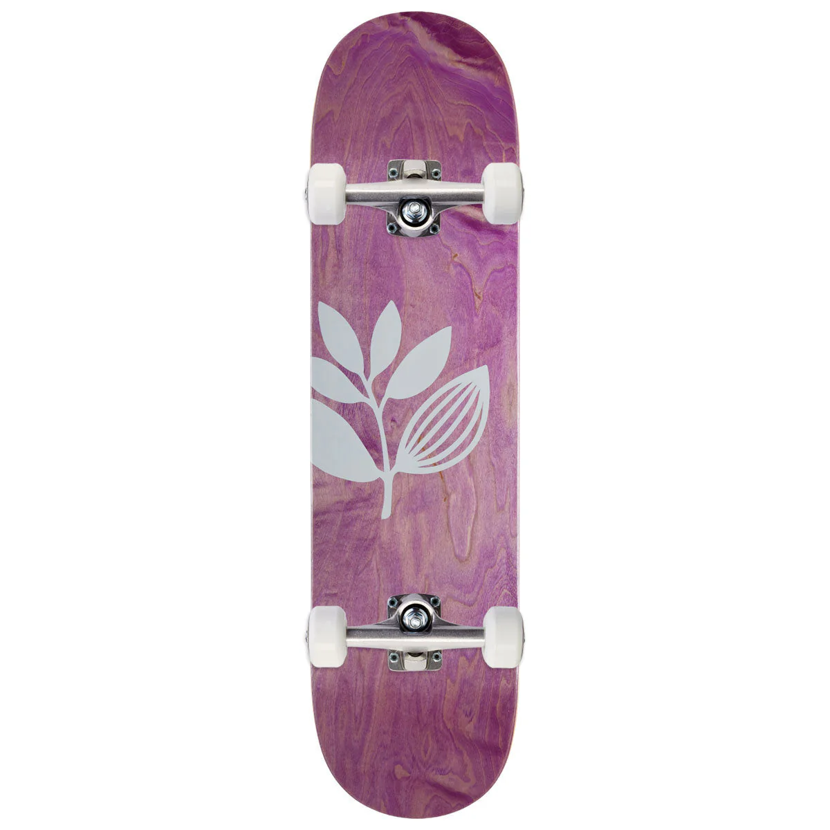Magenta Big Plant Team Skateboard Complete - 8.00"