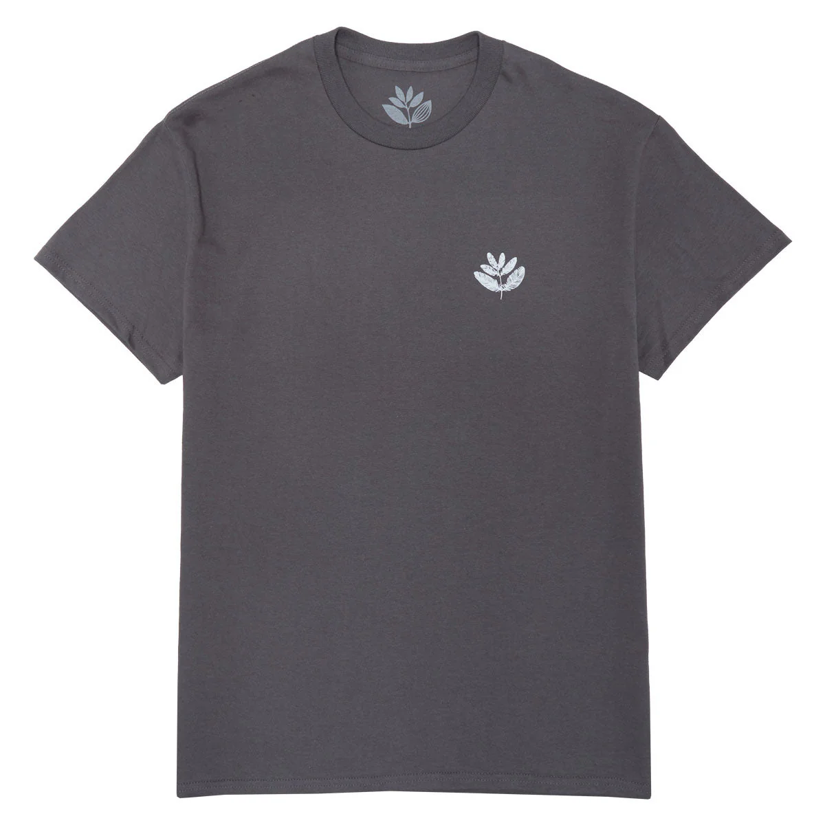 Magenta Feather T-Shirt - Charcoal - Image 2