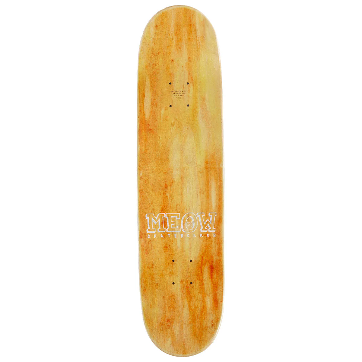 Meow Mariah Duran Runner Skateboard Deck - 8.00" - Image 2