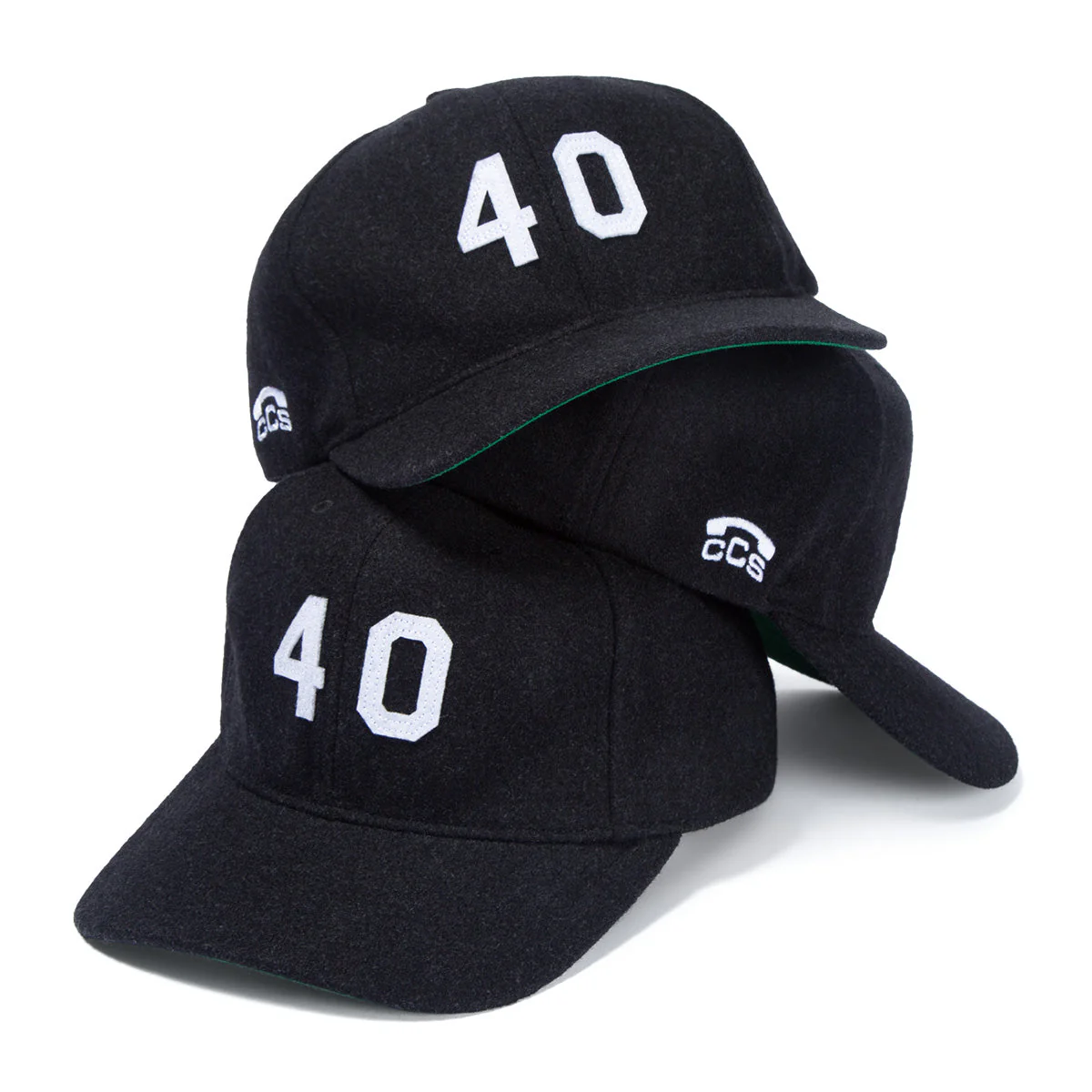 Mitchell & Ness x CCS 40 Year Wool Hat - Black - Image 4
