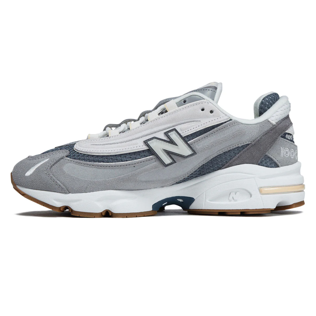 New Balance 1000 Shoes - Slate Grey/Shadow Blue - Image 2