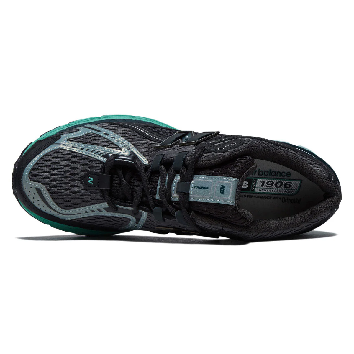 New Balance 1906R Shoes - Black Metallic/Deep End - Image 2