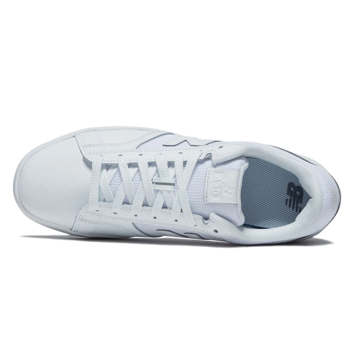 New Balance 430 Shoes - White/White - Image 3