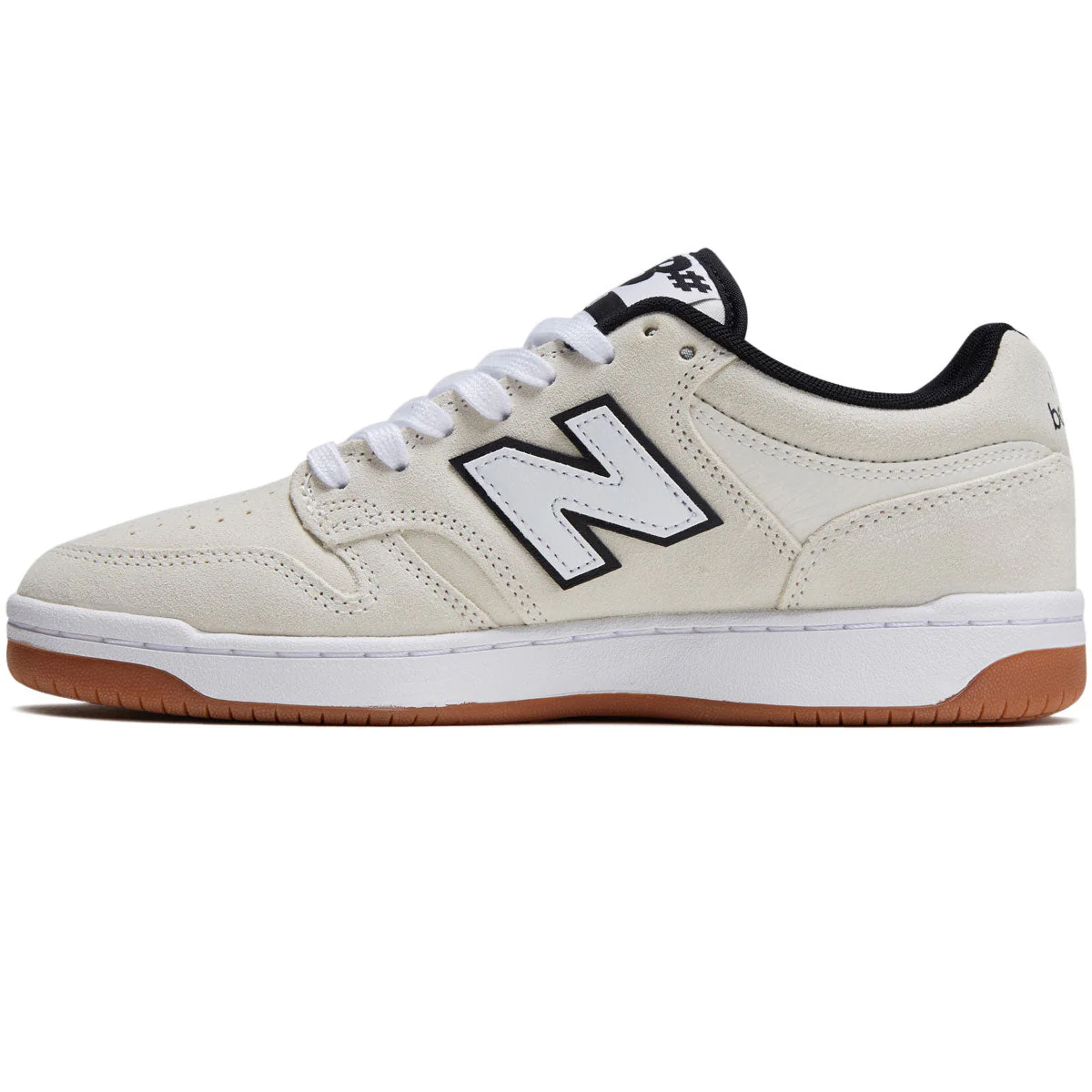 New Balance 480 Shoes - Cream/White - Image 2