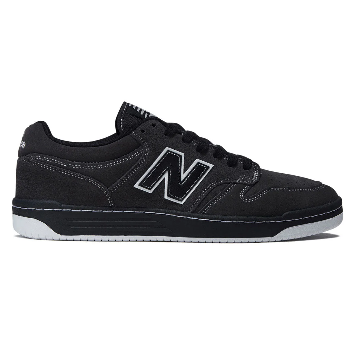 New Balance 480 Shoes - Dark Grey/Black