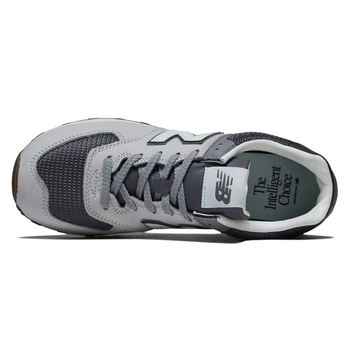 New Balance 574 Shoes - Black/Dark Silver Metallic - Image 3