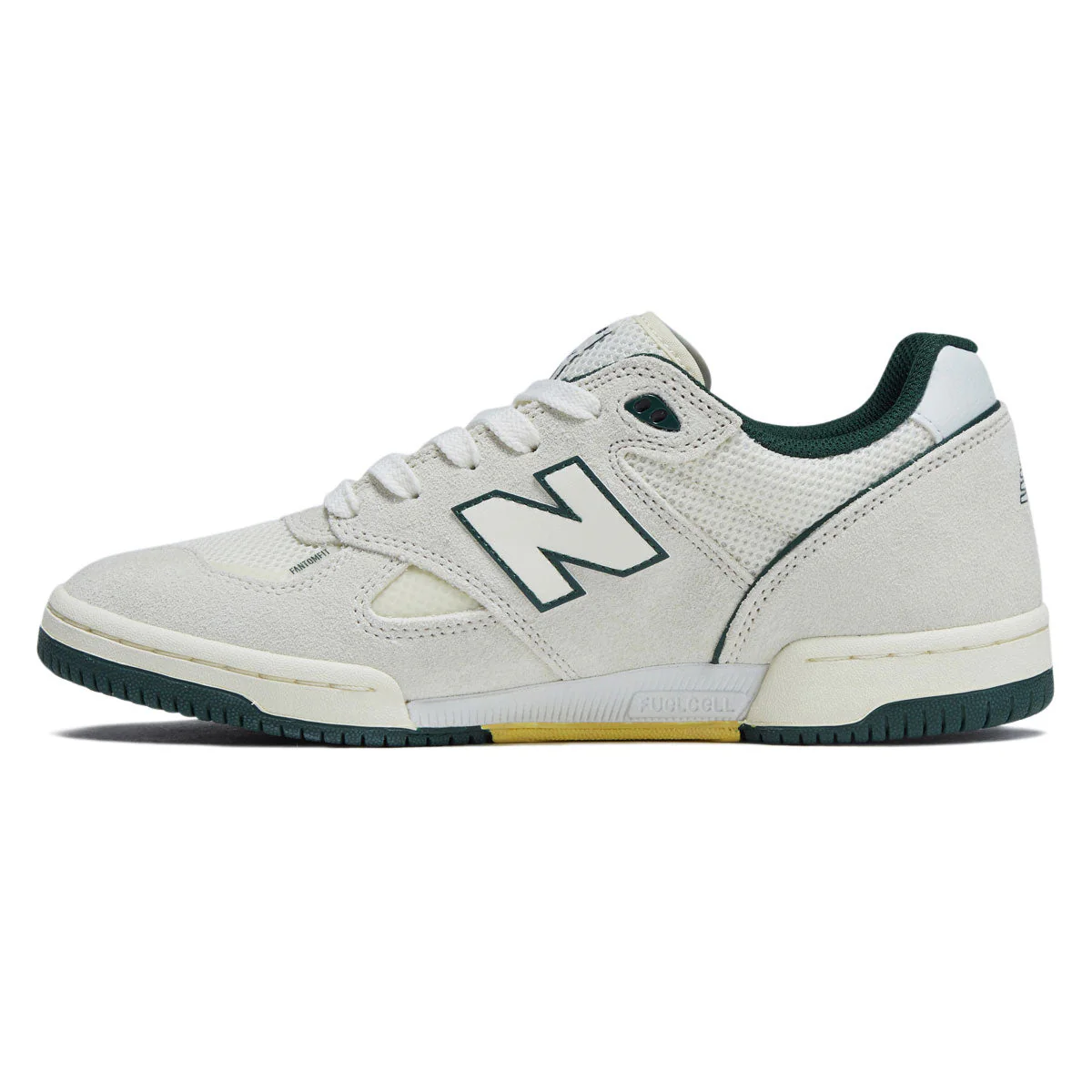 New Balance 600 Tom Knox Shoes - Sea Salt/Forest - Image 2