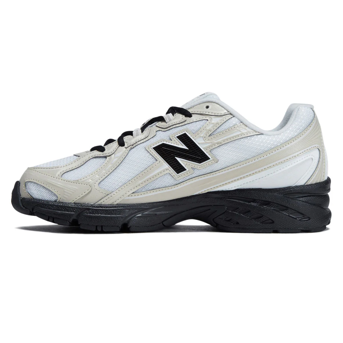 New Balance 740 Shoes - Timberwolf/White - Image 2