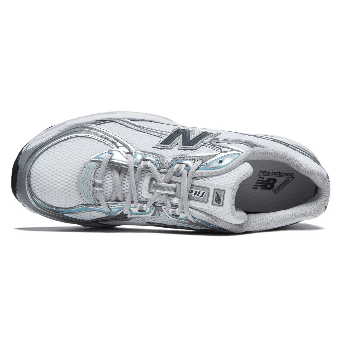 New Balance 740 Shoes - White/Castlerock - Image 3