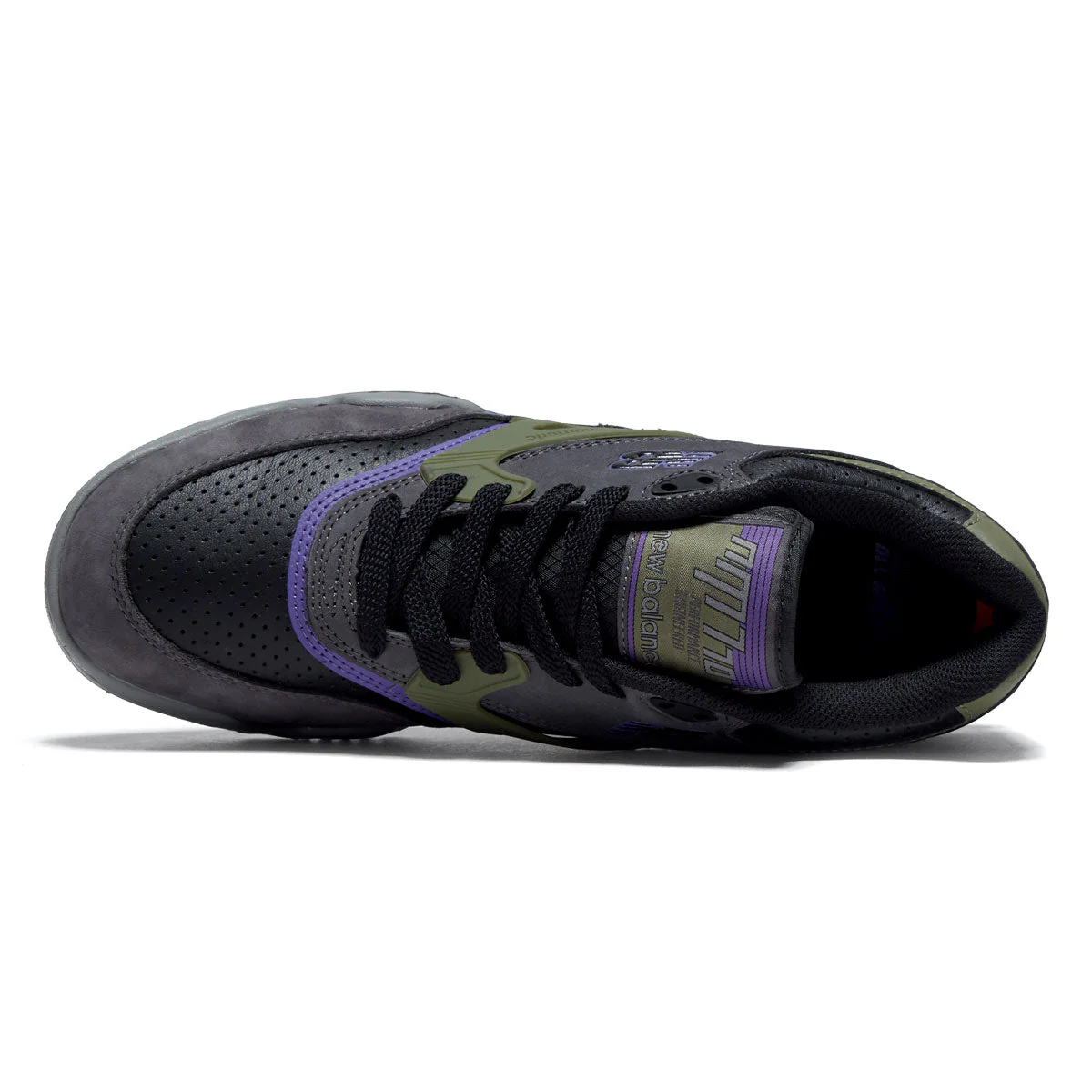 New Balance 770 Shoes - Grey/Olive/Purple - Image 3